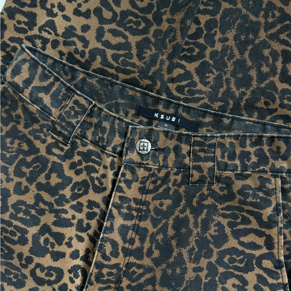 Ksubi  Animal Print pants -